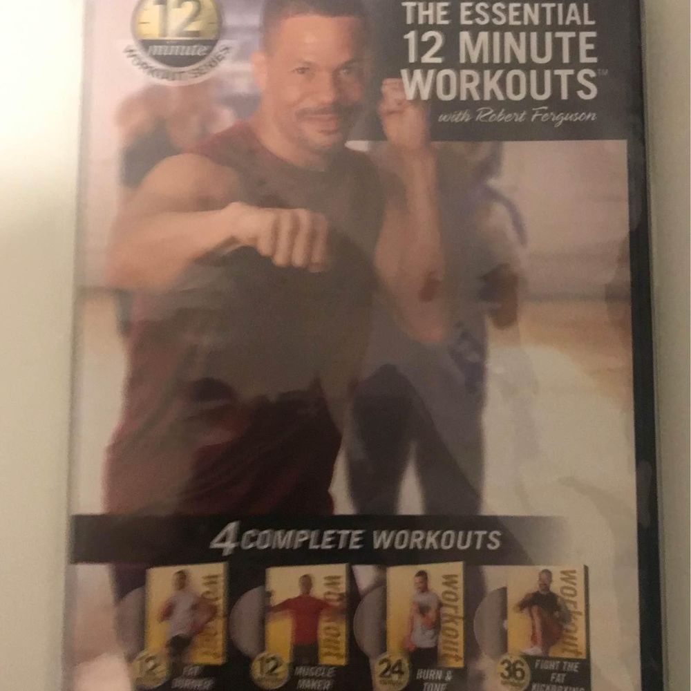 The Essential 12 Minute Workouts With Robert Ferguson DVD Food Lovers Fat Loss